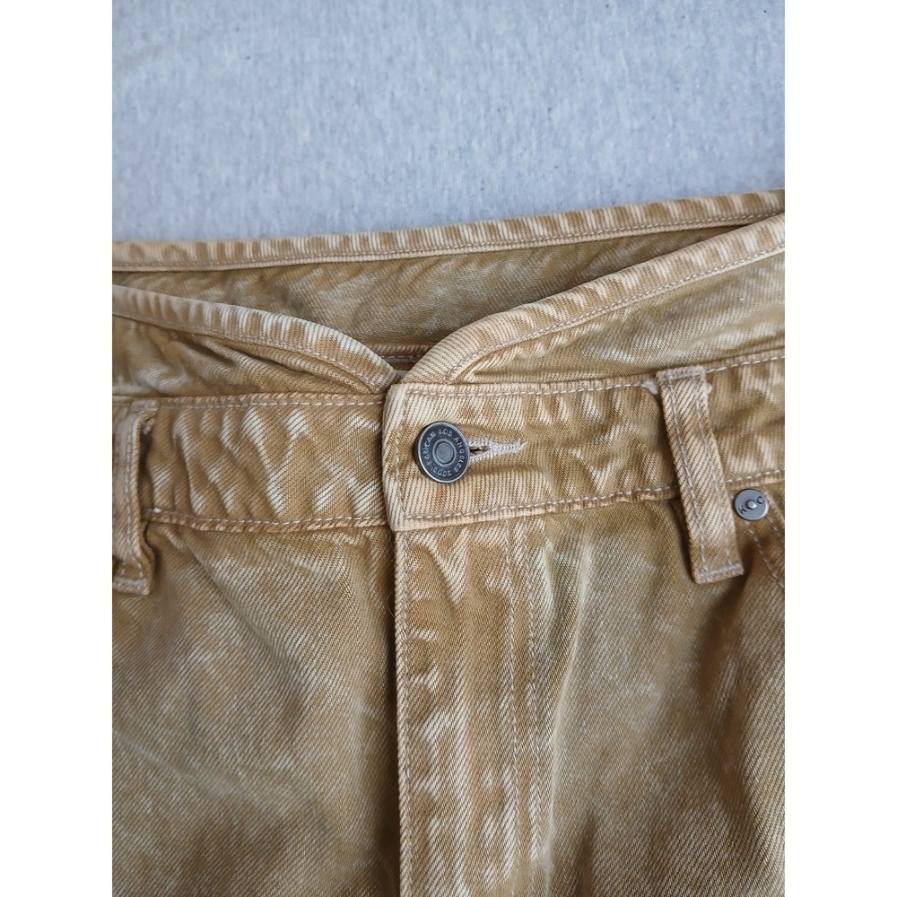 Kancan Jeans 11 / 29 Baggy Taper Relaxed Acid Wash High Rise Grunge Indie New - Picture 8 of 14